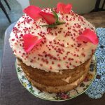 Rose Water cake Antony Woodland Garden Tea room